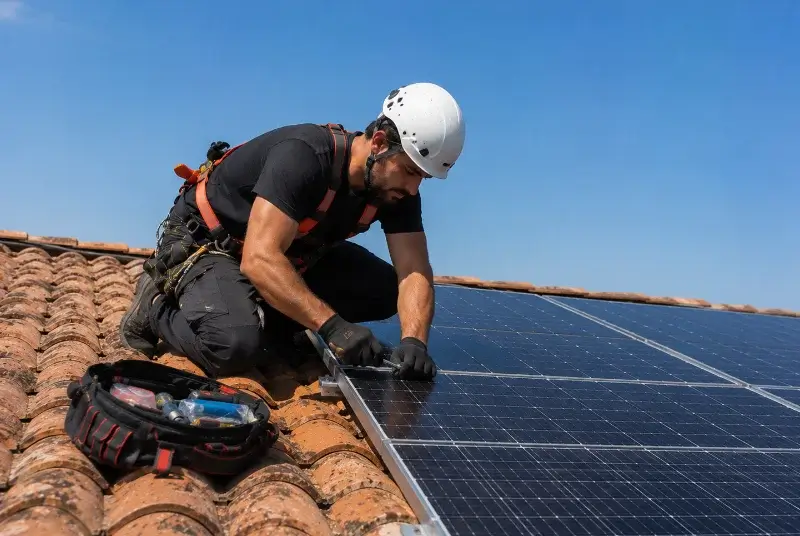 Maintenance et monitoring de panneaux solaires à Saint-André-de-Boëge