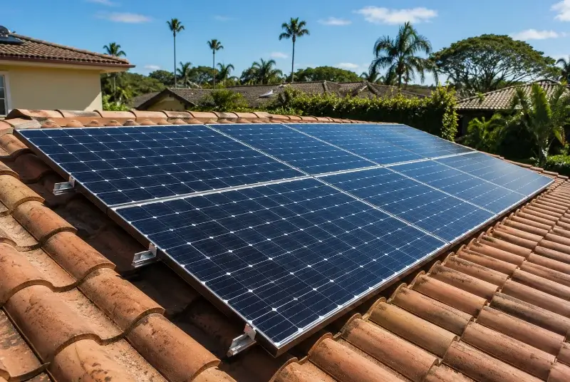 Installation de panneaux solaires à Saint-André-de-Boëge